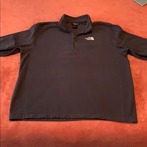 North Face 1/4 Zip Fleece Size XL